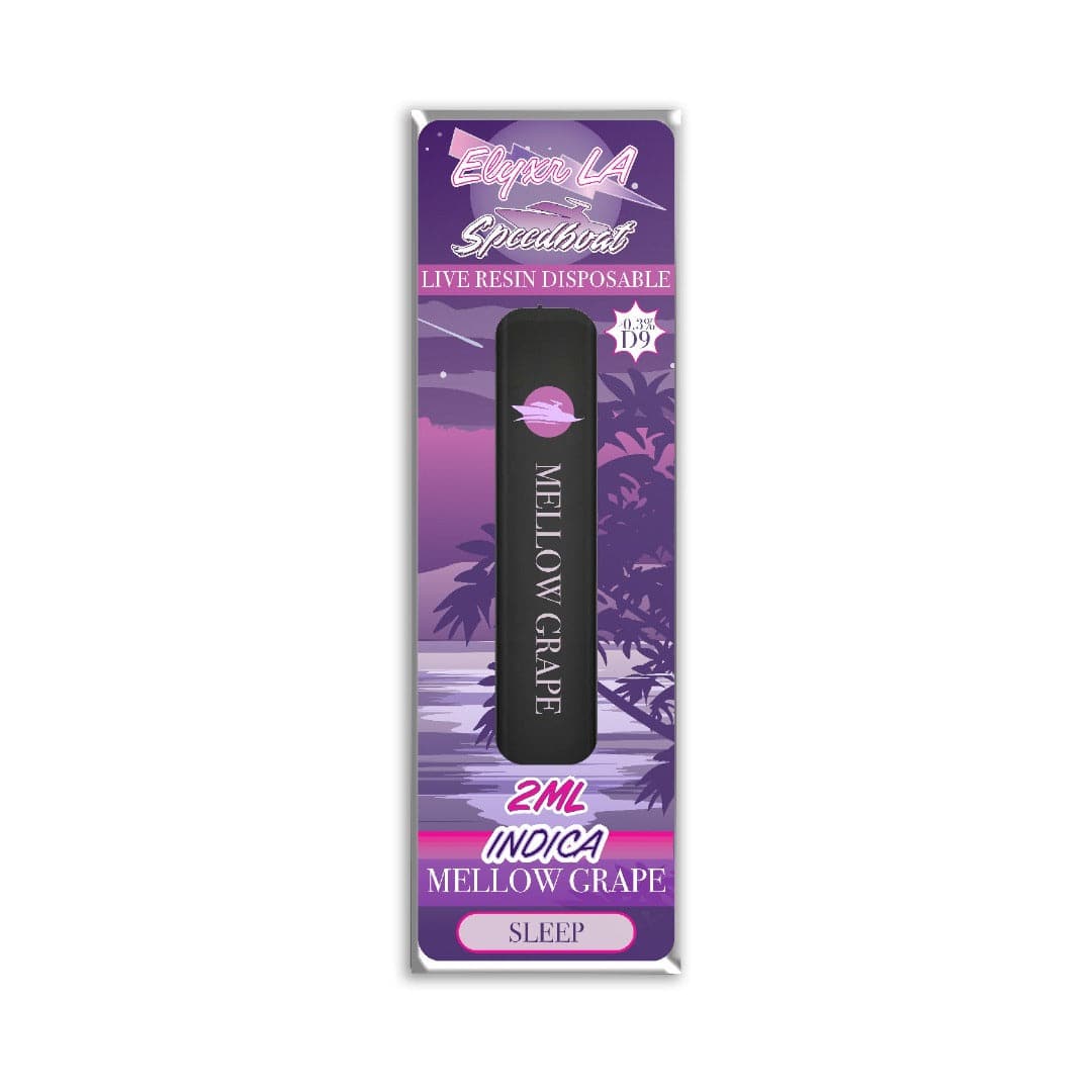 Speedboat Live Resin Disposable 2 Grams (2000mg) | ELYXR.