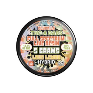 THC-A Dabs Full Spectrum Live Resin Loud Lemon Hybrid - 5g
