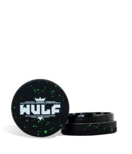 Yocan Wulf Mods 2pc 65mm Spatter Grinder - Black Green