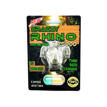 Krazzy Rhino 75000 Male Enhancement Pill