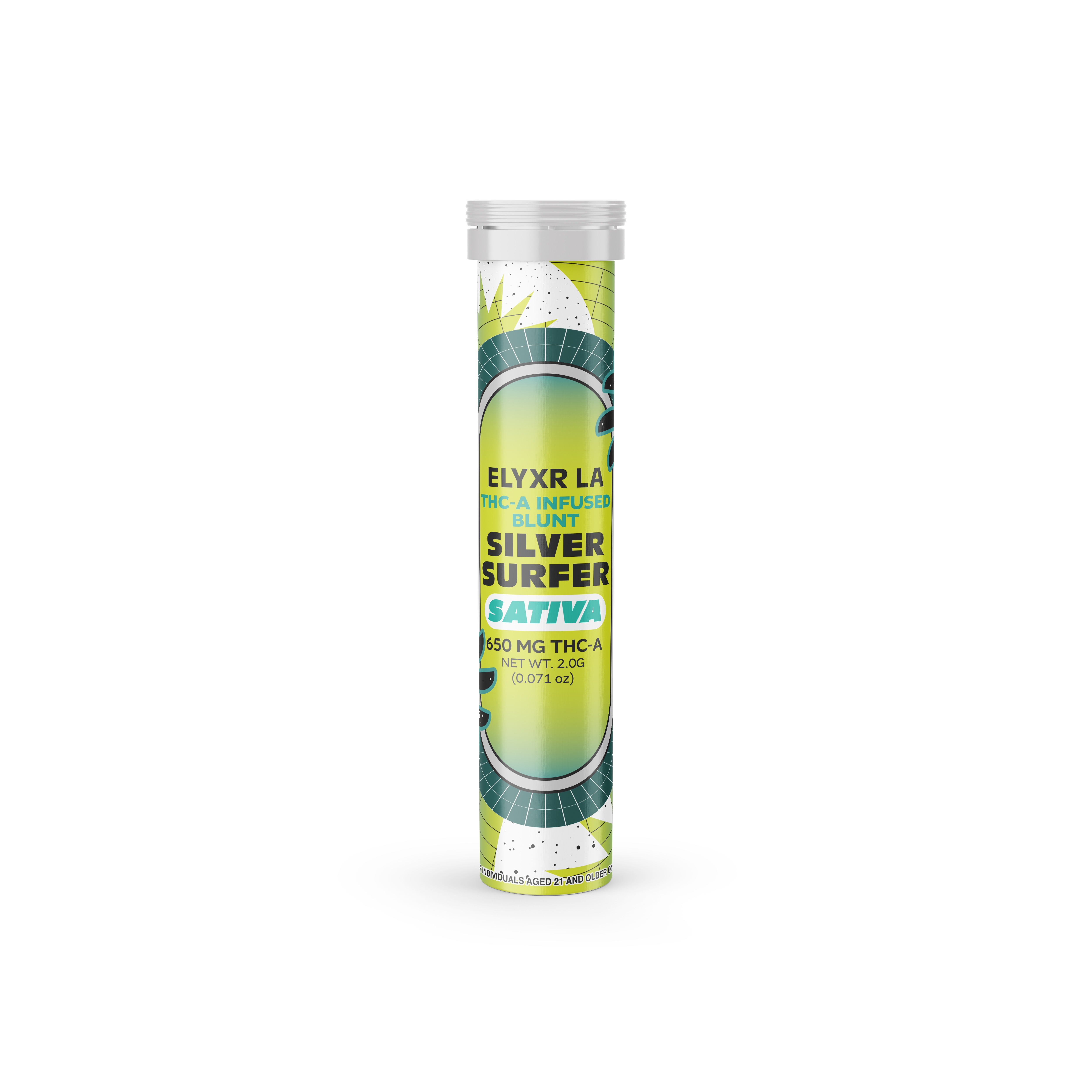 2 Gram Blunt - 650mg THC-A - Sativa ~ Grape Octane
