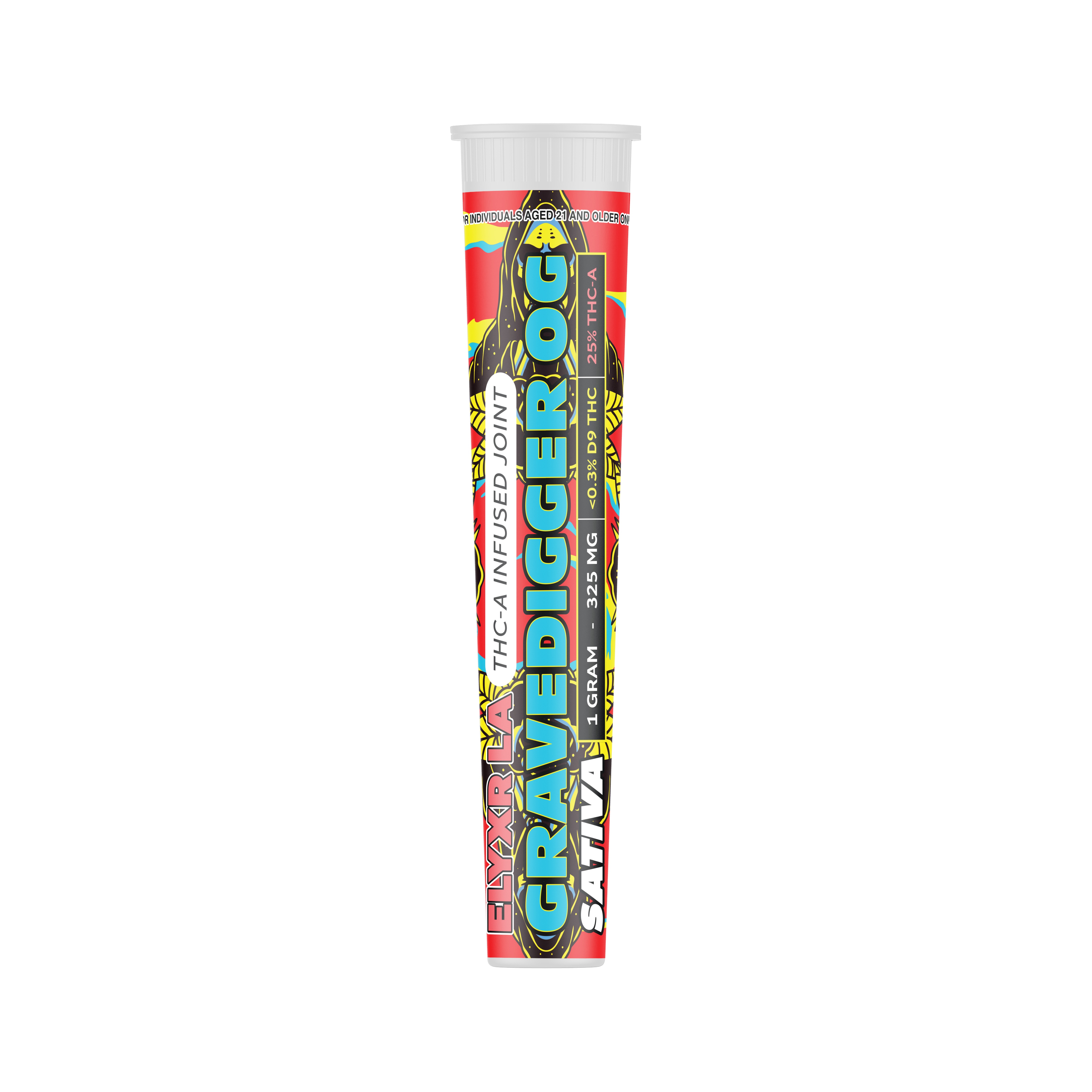 ELYXR LA THCA Infused Joint - Gravedigger OG - Sativa
