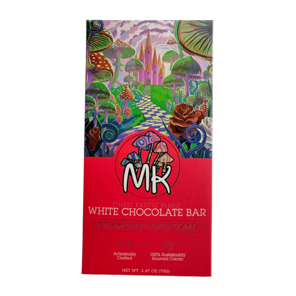 White Chocolate Bar - Strawberry Shortcake