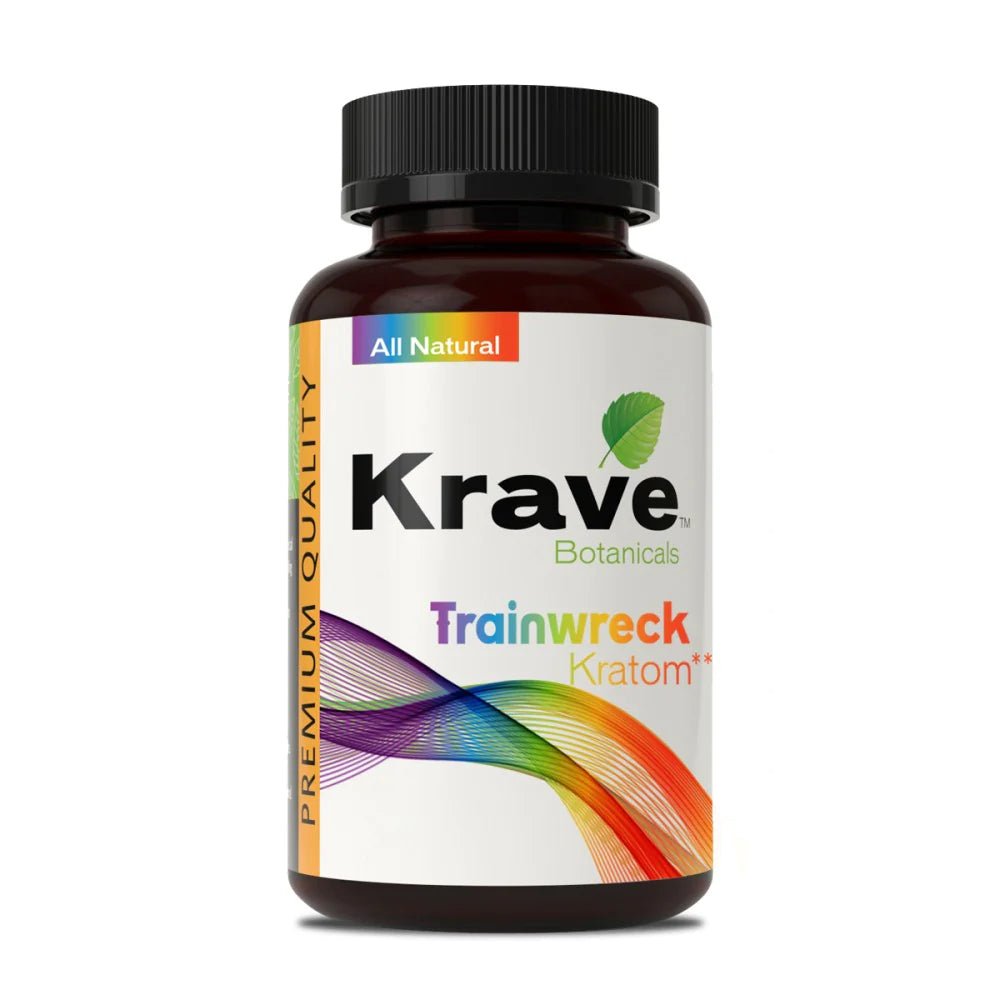 Krave Kratom Capsule Trainwreck - 150ct