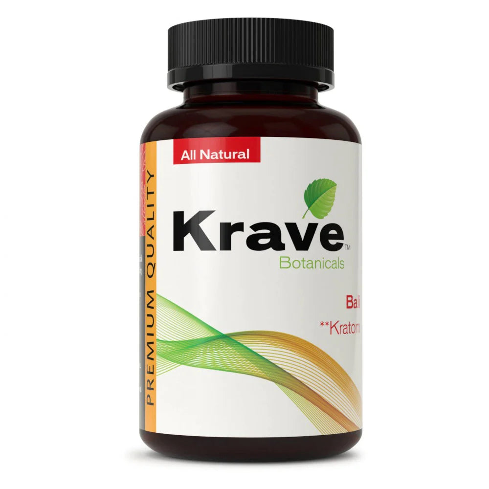 Krave Kratom Capsules Bali - 150ct