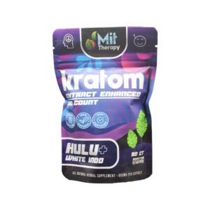Buy Mit Therapy Kratom Capsules - hulu white indo - 90ct