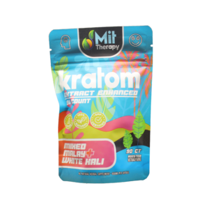 Mit Therapy Kratom Capsules Mixed Malay White Kali  - 90ct