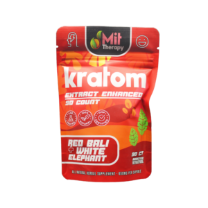 Mit Therapy Kratom Capsules Red Bali  - 90ct