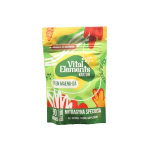 Buy Vital Elements Kratom Poweder -Green Maeng Da 60G