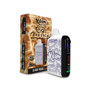 Buy Kream Exotics Delta 9 Disposable (8000mg) - G-RAF Head - Indica Strain