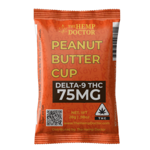 Buy The Hemp Doctor Delta 9 Peanut Butter Cup (75mg)