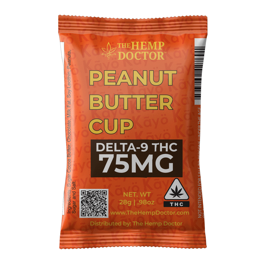 Buy The Hemp Doctor Delta 9 Peanut Butter Cup (75mg)