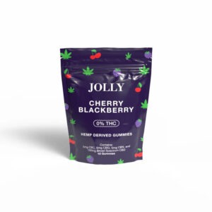 Buy Jolly 0% THC Hemp-Derived Gummies - Cherry Blackberry