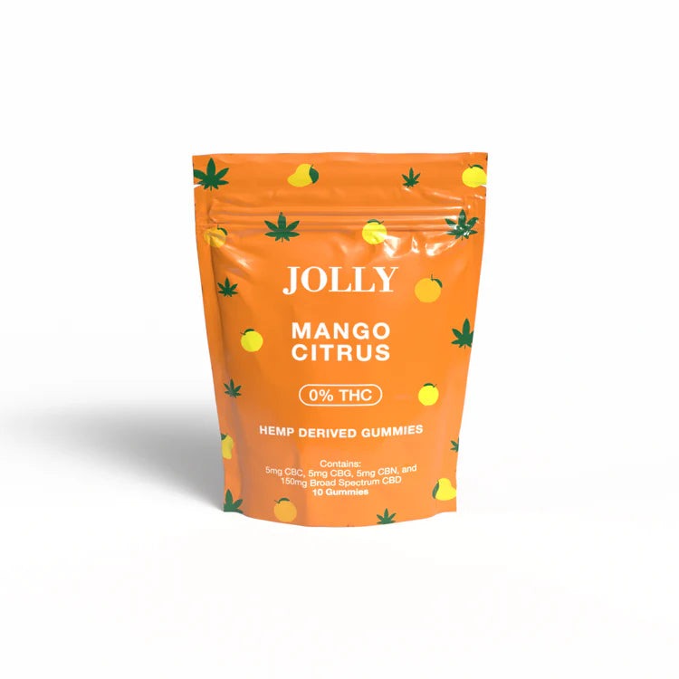 Buy Jolly 0% THC Hemp-Derived Gummies - Mango Citrus