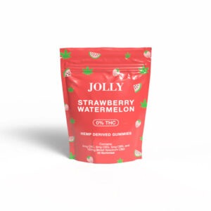 Buy Jolly 0% THC Hemp-Derived Gummies - Strawberry Watermelon