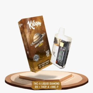 Buy Kream Galaxy THC-A Liquid Diamond Blend Disposable (5000mg) - Sativa ~ Saturn Citrus