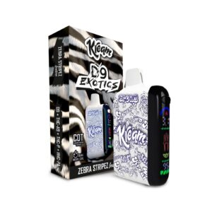 Buy Kream Exotics Delta 9 Disposable (8000mg) - Zebra Stripez - Indica Strain