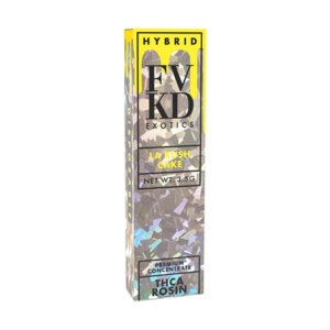 Buy FVKD Exotics THC-A Rosin Disposable (3500mg) - Hybrid Strain ~ LA Kush Cake
