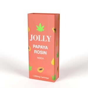 Buy Jolly CBD Cartridge (1000mg) - Indica Strain - Papaya Rosin
