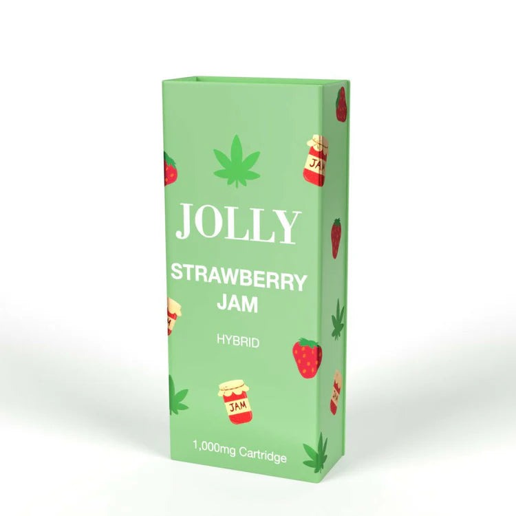 Buy Jolly CBD Cartridge (1000mg) - Hybrid Strain - Strawberry Jam