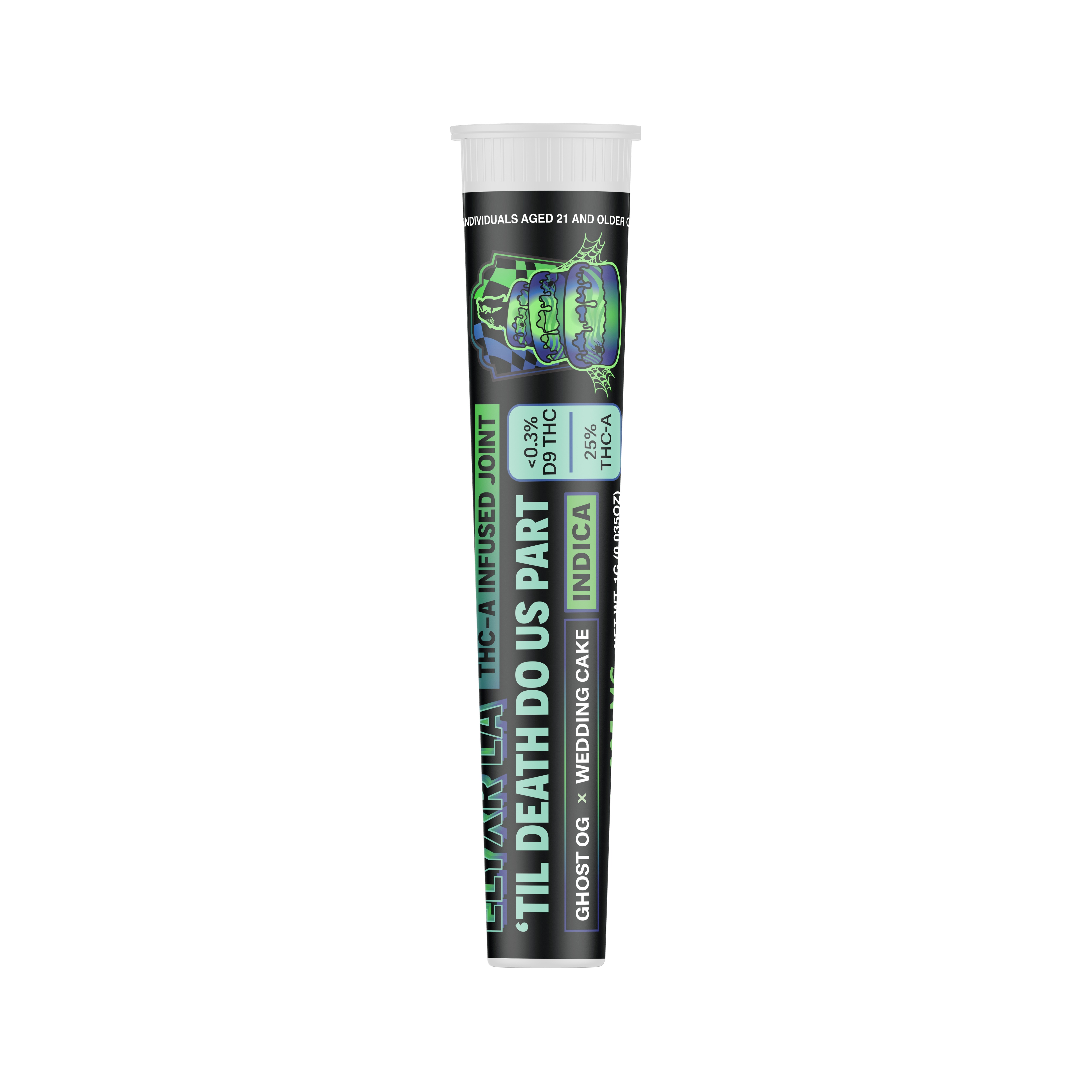 ELYXR LA THCA Infused Joint - Til Death Do Us Part - Indica
