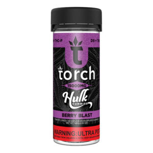 Torch Hulk Gummies, 15,000mg, Berry Blast, Bottle
