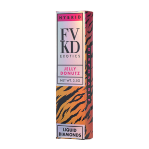 FVKD Exotics Liquid Diamonds Disposable (3500mg) - Jelly Donutz Strain/Flavor