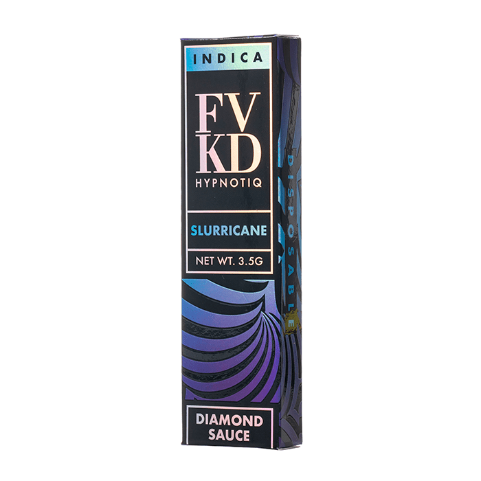 Buy FVKD Hypnotiq THC-A Diamond Sauce Disposable (3500mg) - Indica ~ Slurricane Strain/Flavor