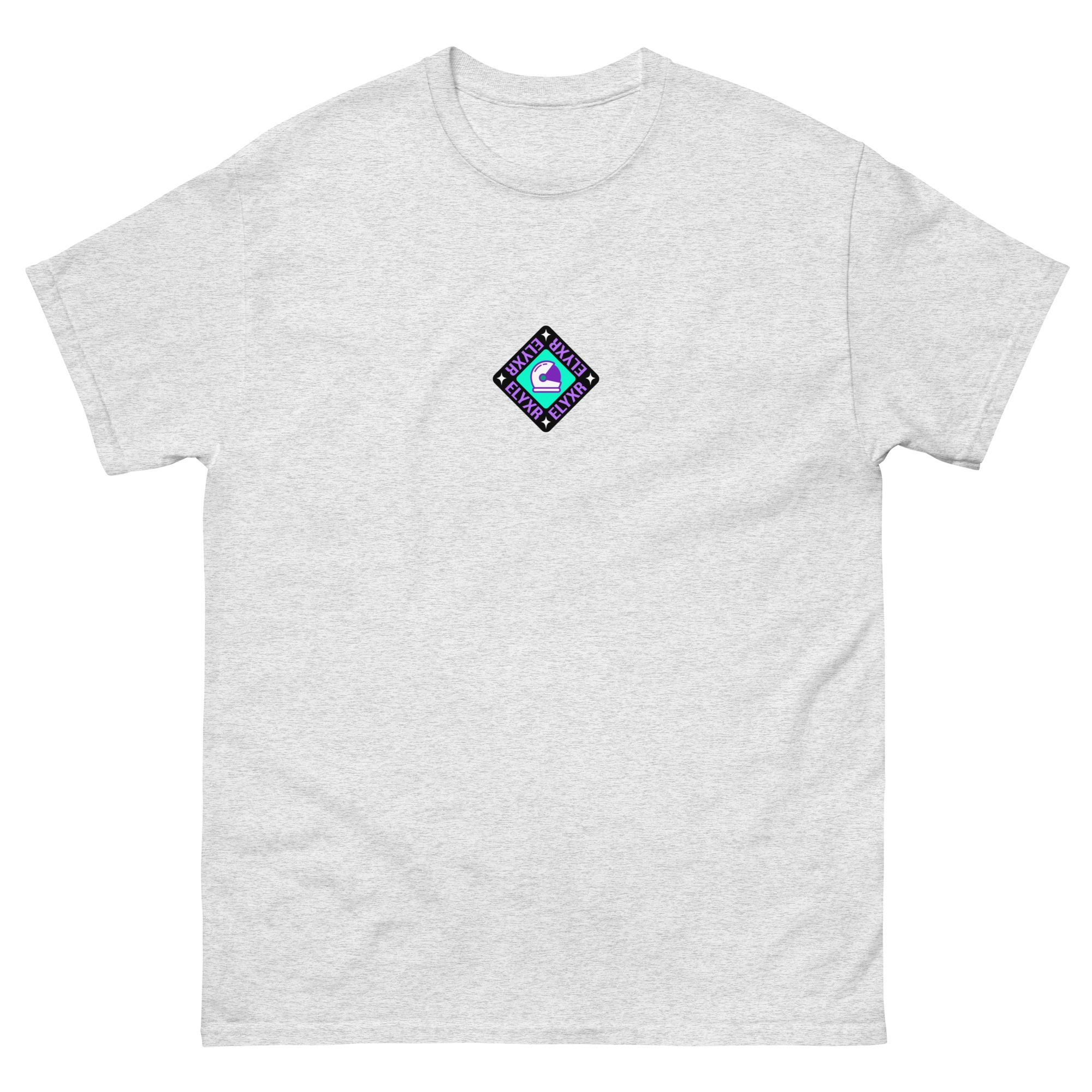 ELYXR Unisex Classic Tee White Black