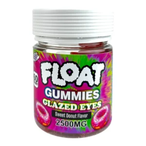 Float Smart Shroom & D9 Gummies (60 Count) - Sweet Donut Flavor