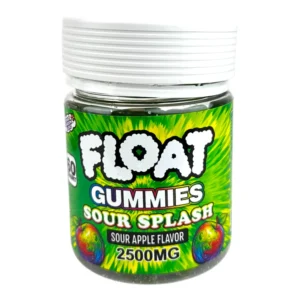 Float Smart Shroom & D9 Gummies (60 Count) - Sour Apple Flavor