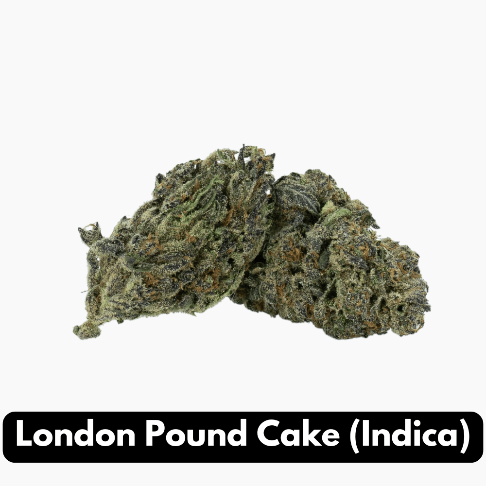 Natural THC-A Flower - London Pound Cake (Indica)