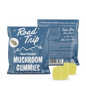 Road Trip Desert Stardust Mushroom Gummies (2 Count) - Pineapple Flavor
