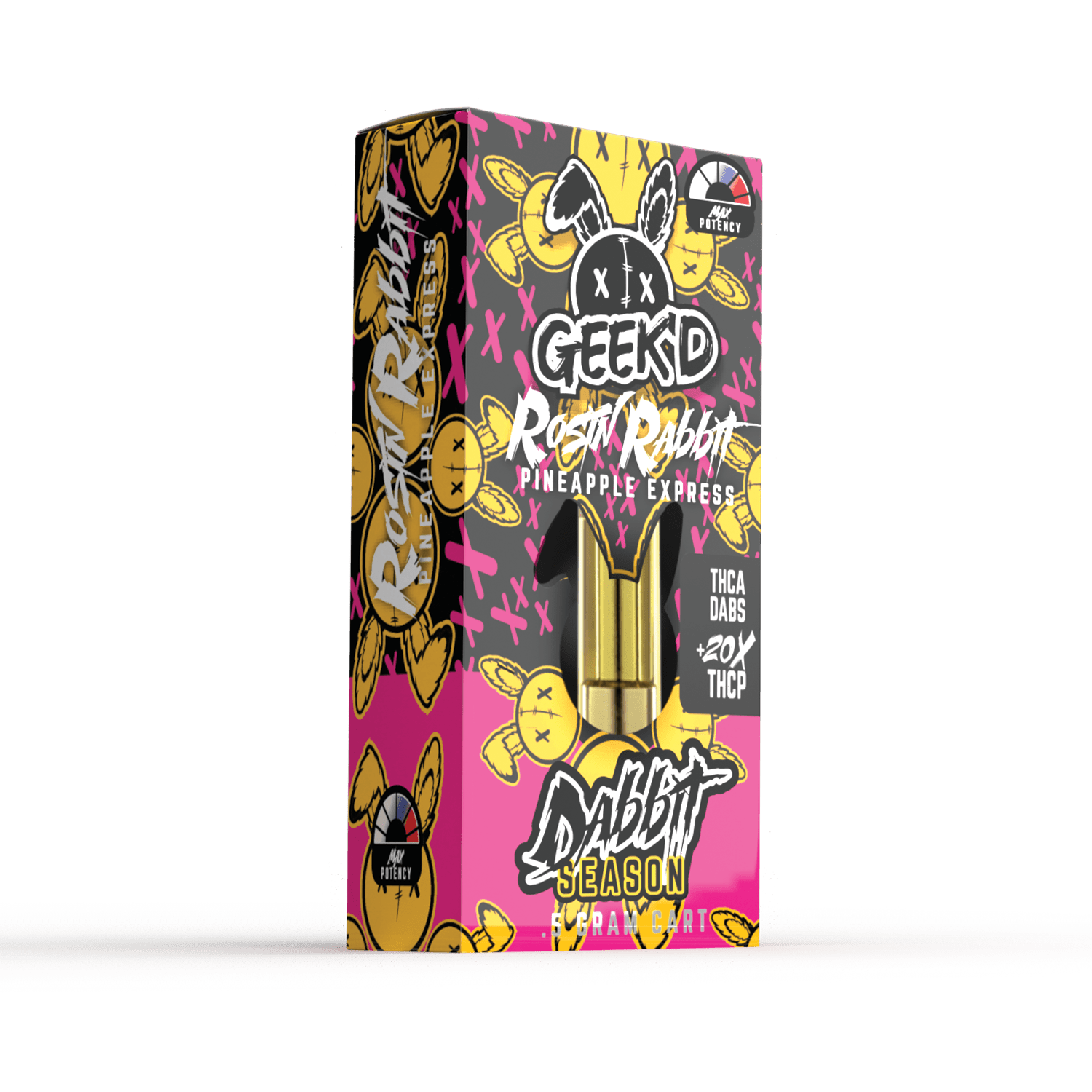 Geek'd Dabbit Rosin Rabbit, Pineapple Express
