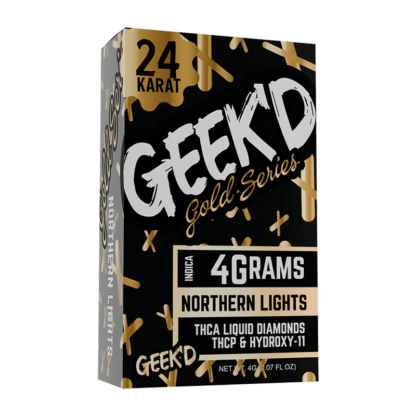 GEEK’D 24K Gold Series THC-A Disposable (4000mg)