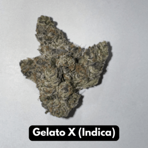 Natural THC-A Flower - Gelato X (Indica)