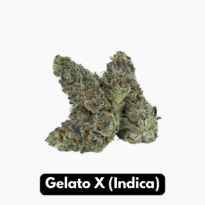 Natural THC-A Flower (Indica ~ Gelato X)