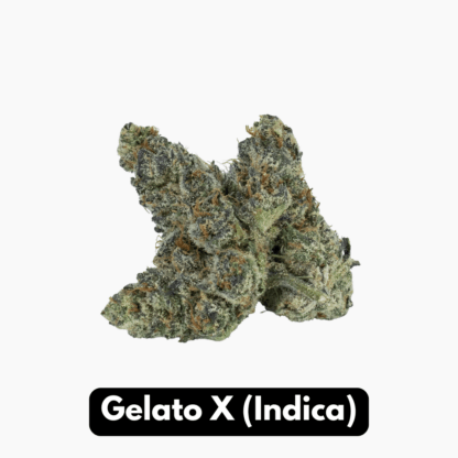 Natural THC-A Flower (Indica ~ Gelato X)