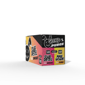 GEEK'D x PURGE THC-A Diamonds & Crumble (3000mg) - Sour Diesel, Maui Wowie