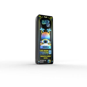 Live Rosin THC-A & THC-P Disposable (1000mg) - Indica ~ Pineapple Bubba Diesel - ELYXR LA