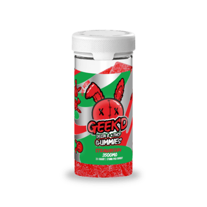 GEEK’D Delta 8 + THC-P Gummies (3500mg)