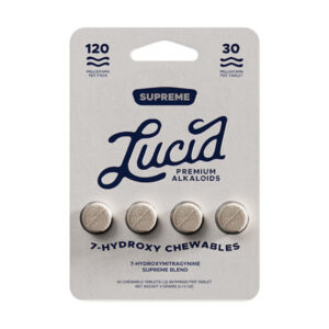 Lucid Supreme Blend 7-Hydroxy Tablets, 120mg, 4-count