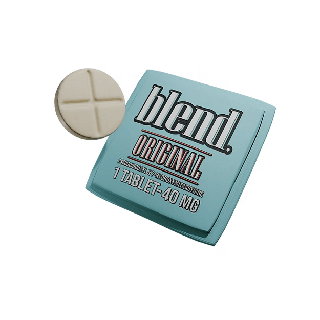 Blend Extra Strength 7-OH + Pseudo Tablets - Original - 1 Count 40MG
