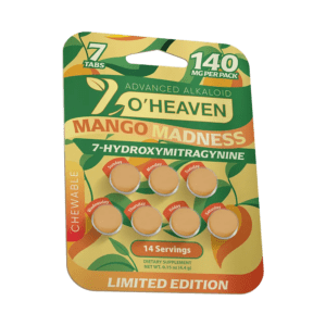7-O’Heaven Limited Edition Advanced Alkaloid Tablets (140mg) - Mango Madness