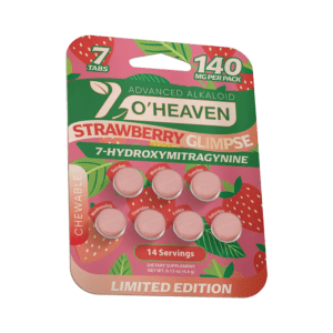 7-O’Heaven Limited Edition Advanced Alkaloid Tablets (140mg) - Strawberry Glimpse