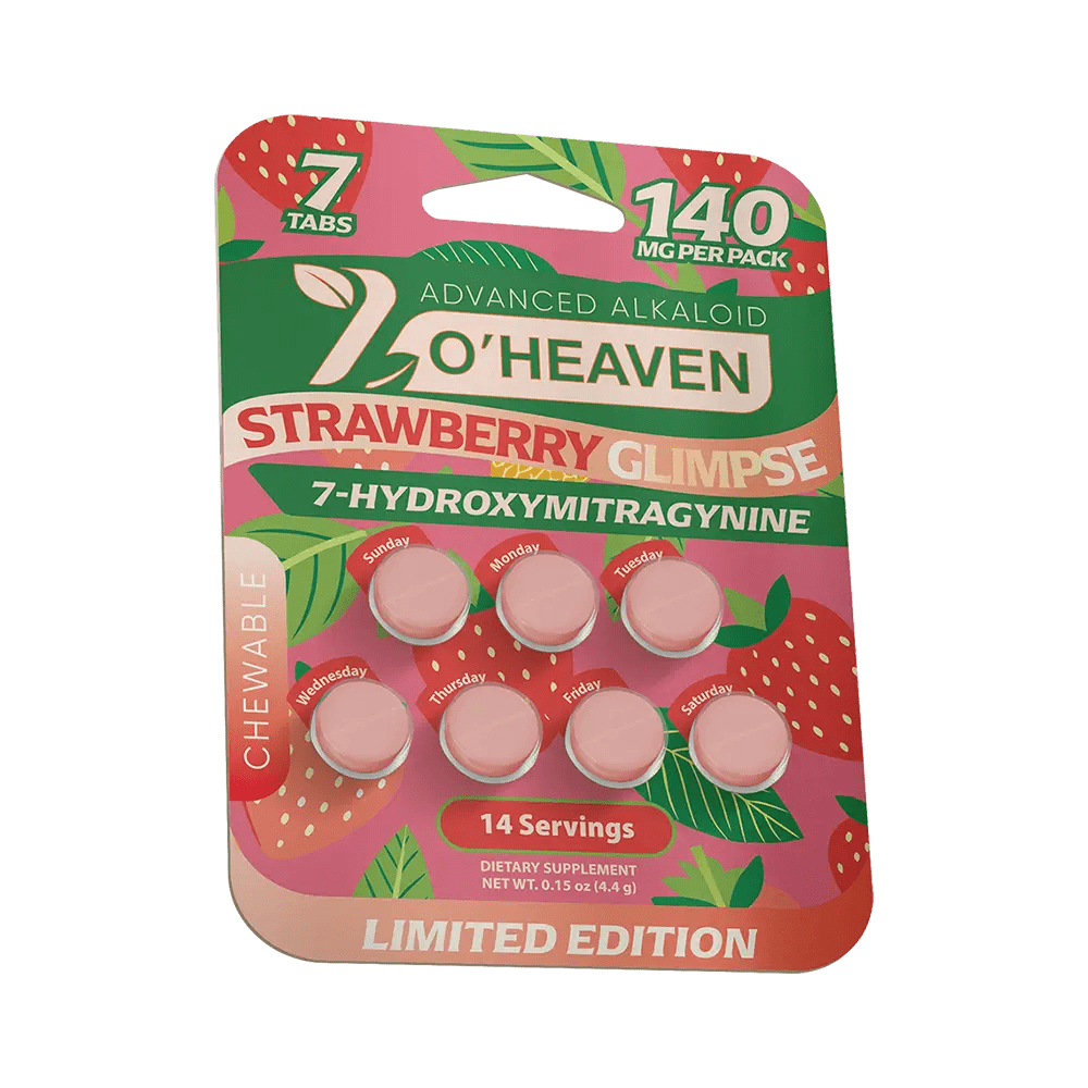 7-O’Heaven Limited Edition Advanced Alkaloid Tablets (140mg) - Strawberry Glimpse