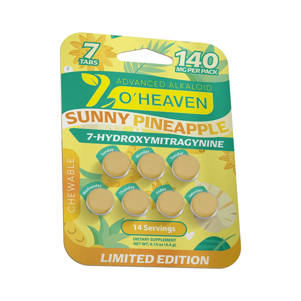 7-O’Heaven Limited Edition Advanced Alkaloid Tablets (140mg) - Sunny Pineapple