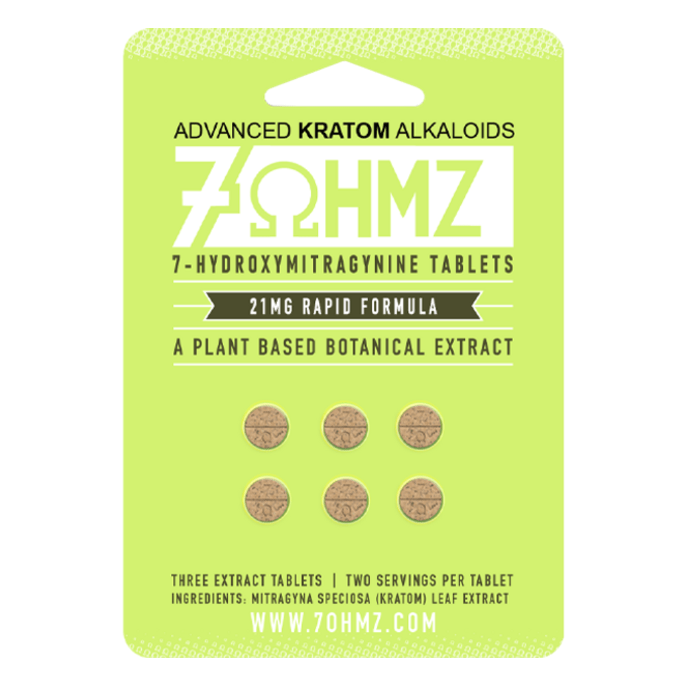 7OHMZ Rapid Release Tablets - 21mg Rapid Formula