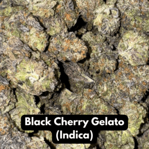 Natural THC-A Flower (Indica ~ Black Cherry Gelato)