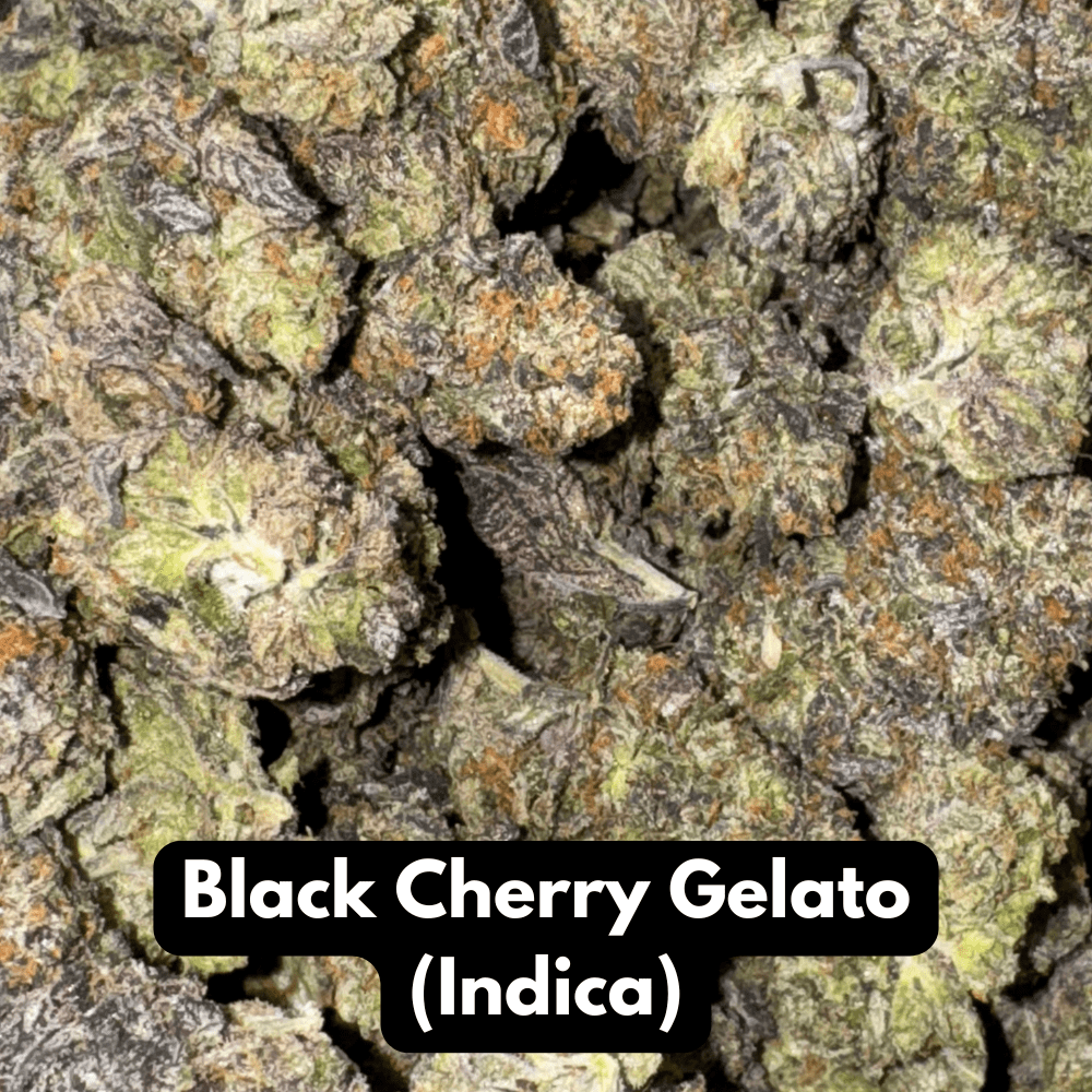 Natural THC-A Flower (Indica ~ Black Cherry Gelato)